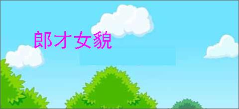 郎才女貌