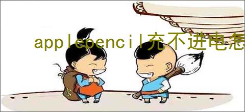 applepencil充不进电怎么解决