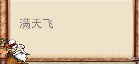 满天飞