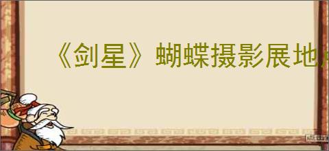 《剑星》蝴蝶摄影展地点位置攻略