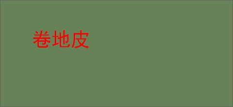 卷地皮
