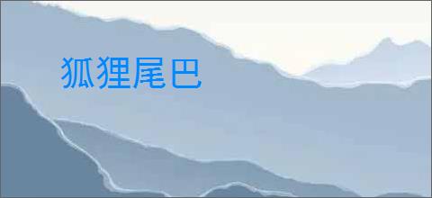 狐狸尾巴