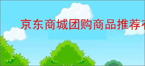 京东商城团购商品推荐有哪些？如何挑选到最划算的团购商品？
