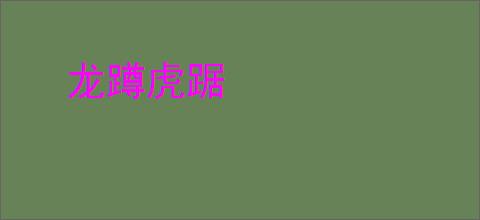 龙蹲虎踞