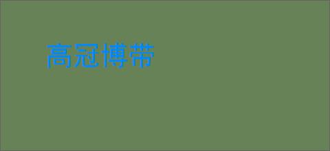 高冠博带