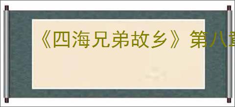 《四海兄弟故乡》第八章贵重物品全收集