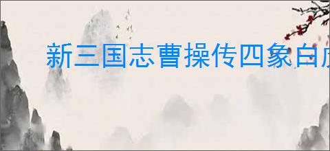新三国志曹操传四象白虎第六关怎么过,新三国志曹操传四象白虎第六关阵容