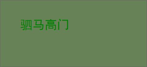 驷马高门