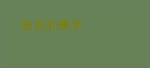 张良的表字