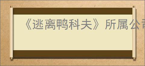 《逃离鸭科夫》所属公司介绍
