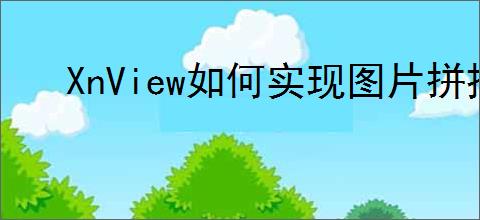 XnView如何实现图片拼接