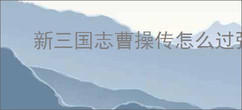 新三国志曹操传怎么过强袭试炼25,新三国志曹操传强袭试炼25层打法