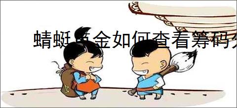 蜻蜓点金如何查看筹码分布